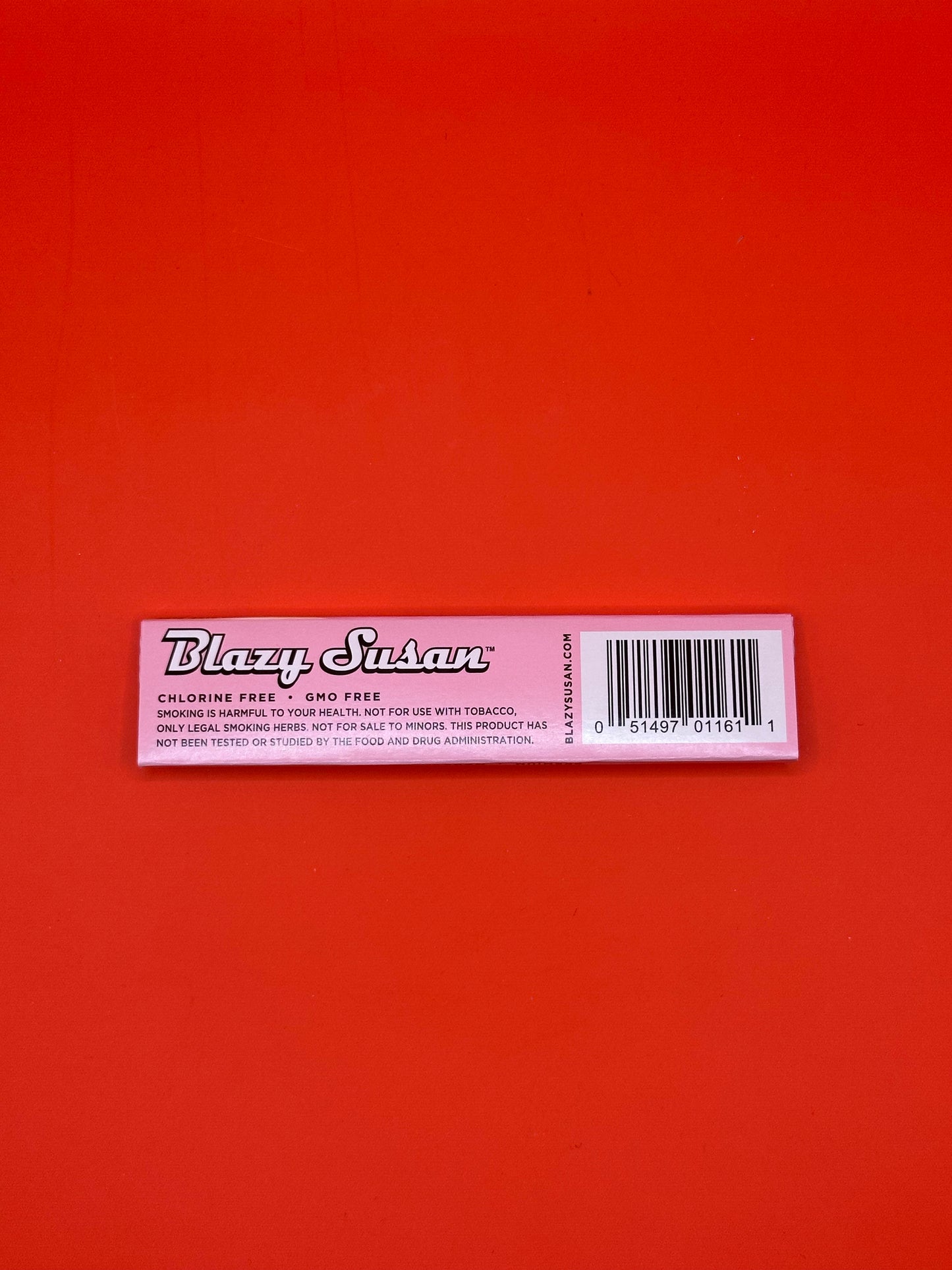 Blazy Susan Pink King Size Slim non-GMO Rolling Papers