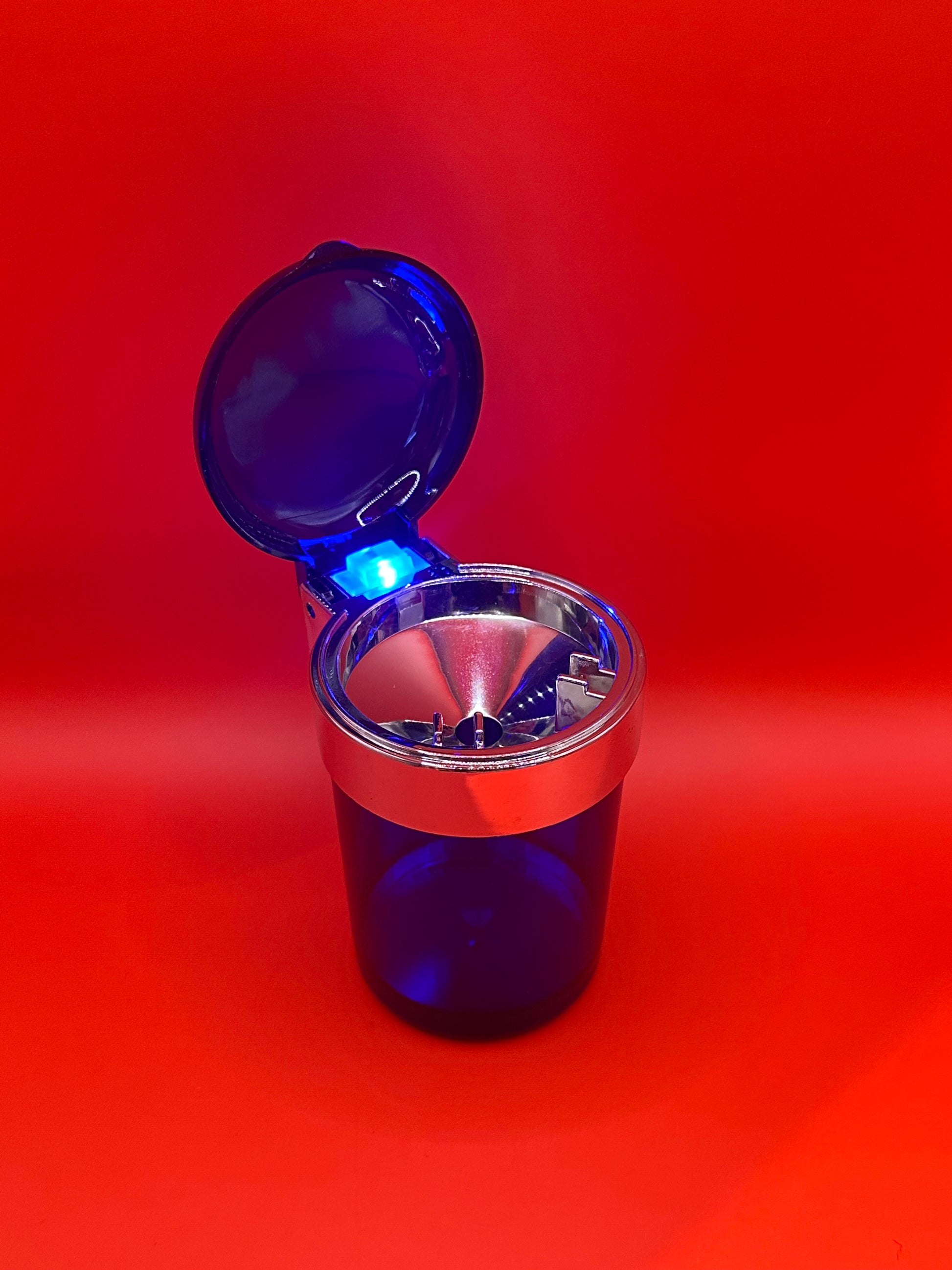 plastic, ashtray, car ashtray, with light, LED