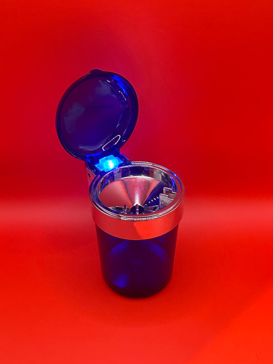 plastic, ashtray, car ashtray, with light, LED