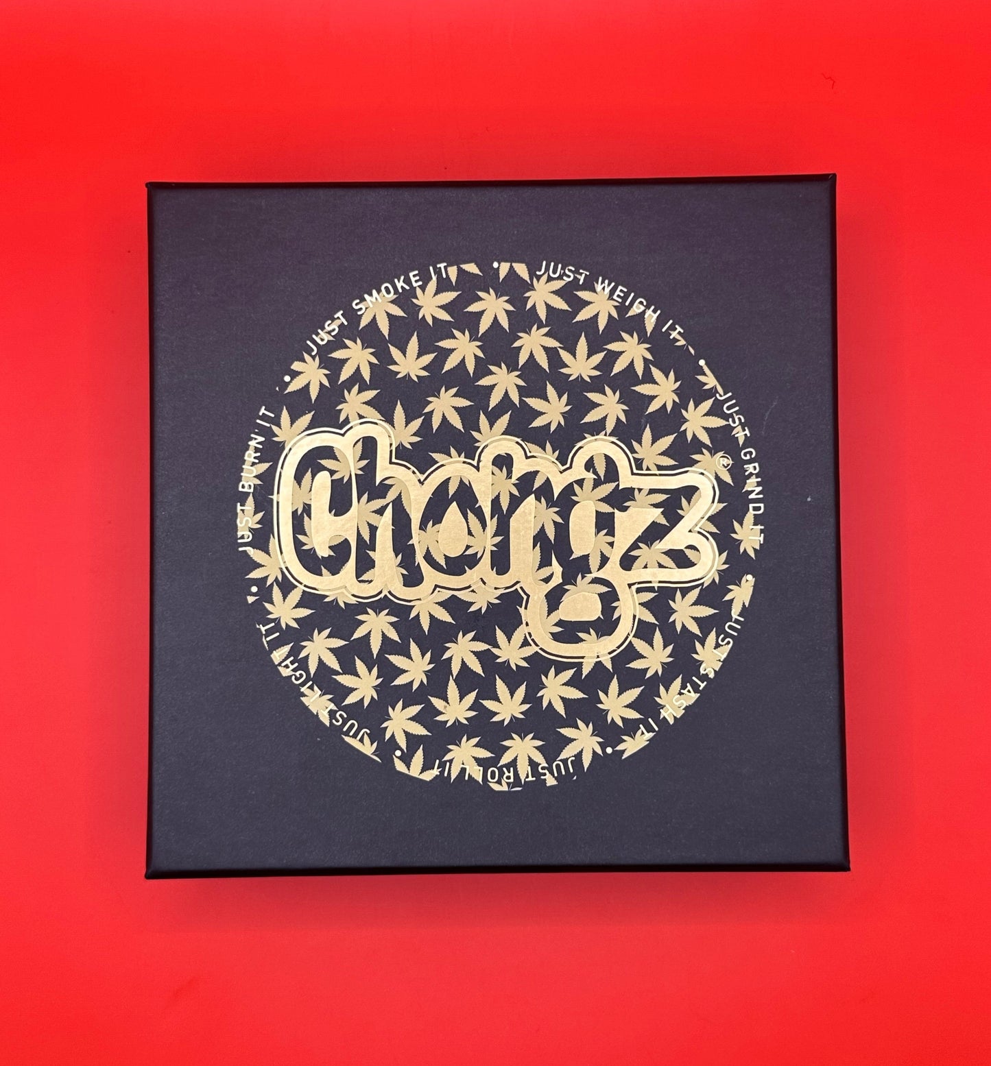 multicoloured, mirrored glass, with gift case, lined plastic bottom, 11.5 cm x 11.5 cm x 2.5 cm, smoking accessories, ashtrays