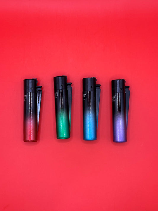 Clipper lighter, refillable, plastic