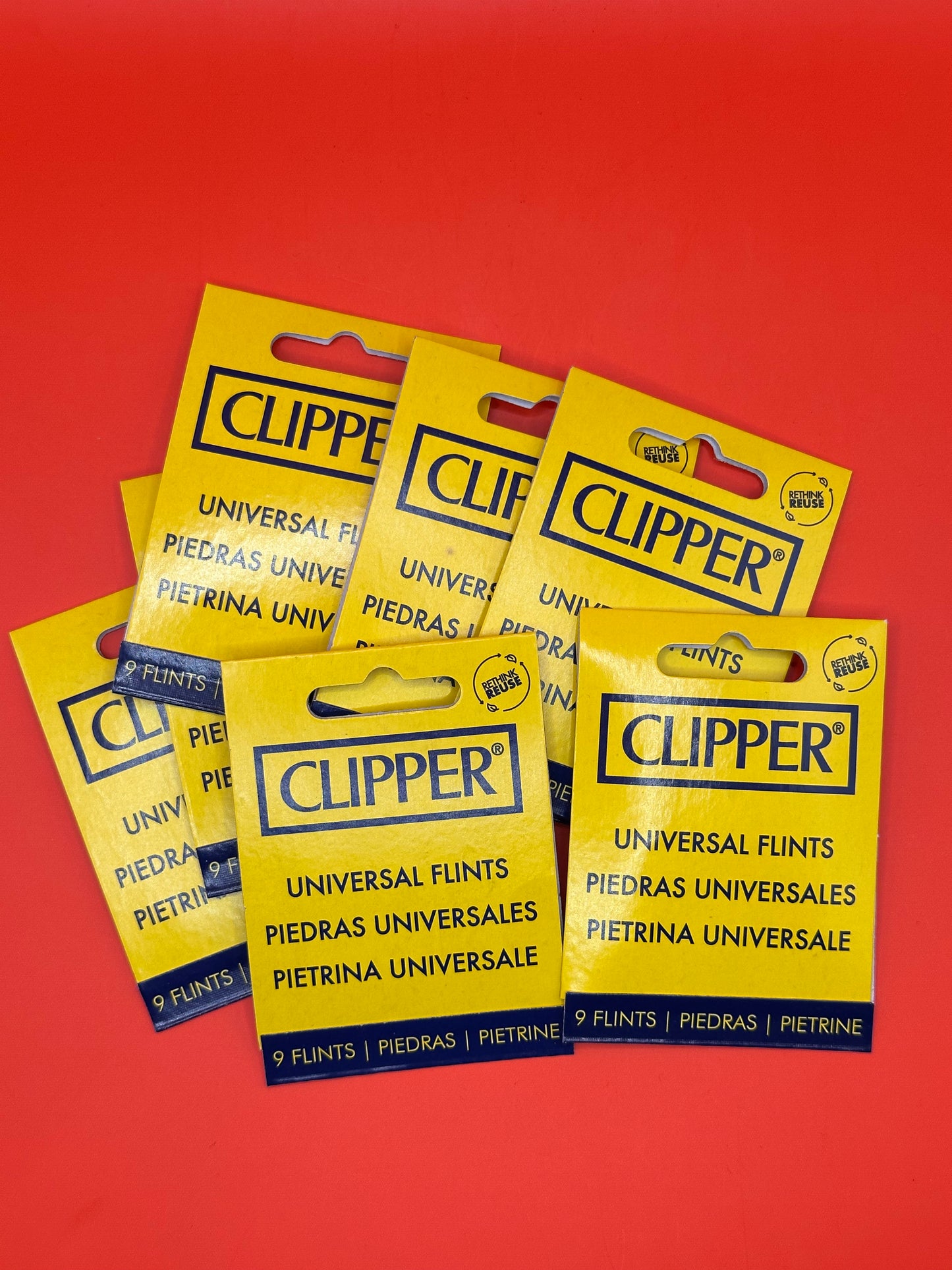 Universal pack, lighter flints