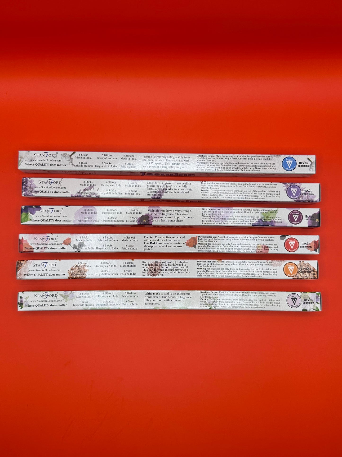 High-quality Incense sticks made in India