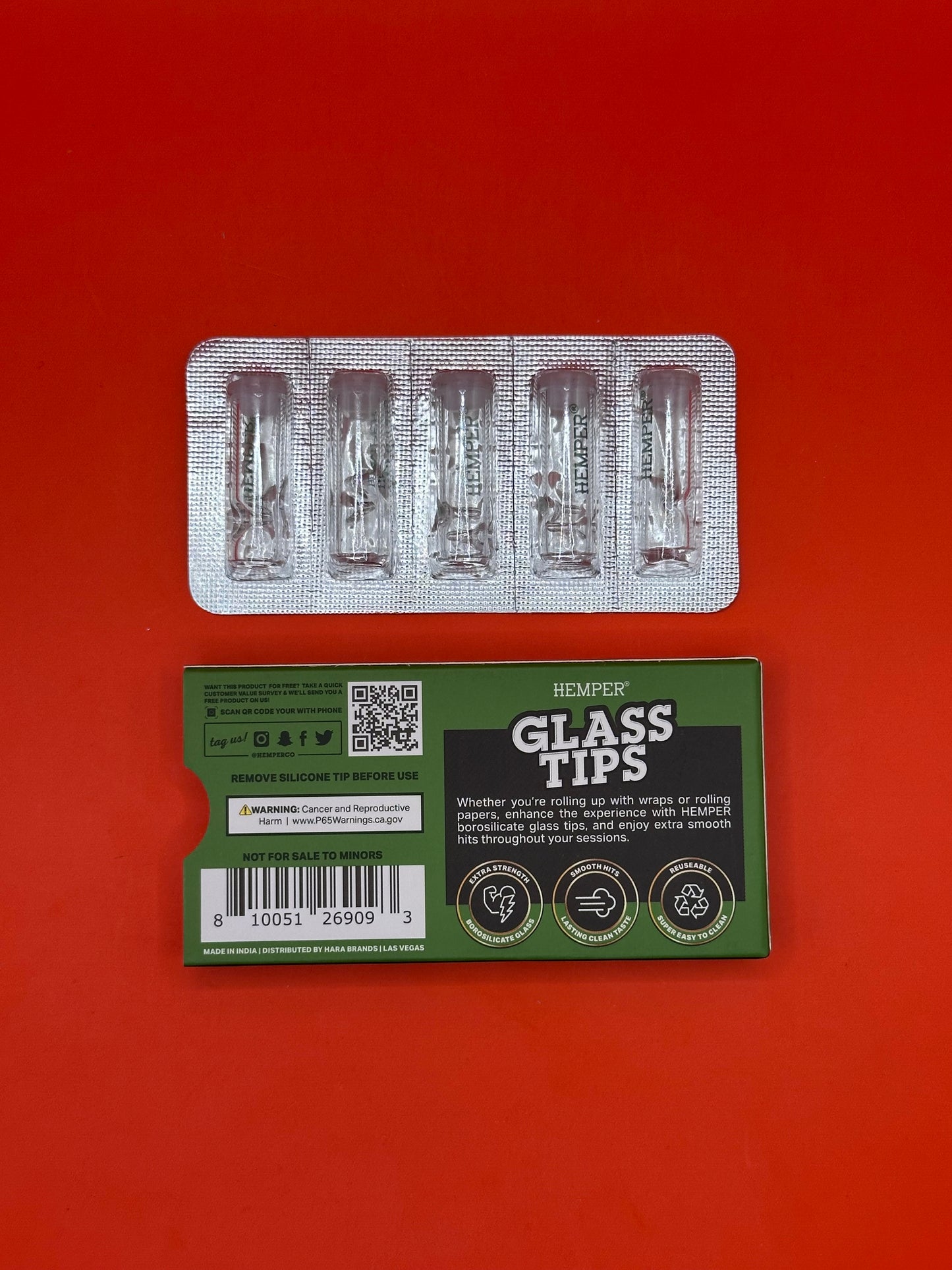 Borosilicate Glass, heat resistant glass filter tips