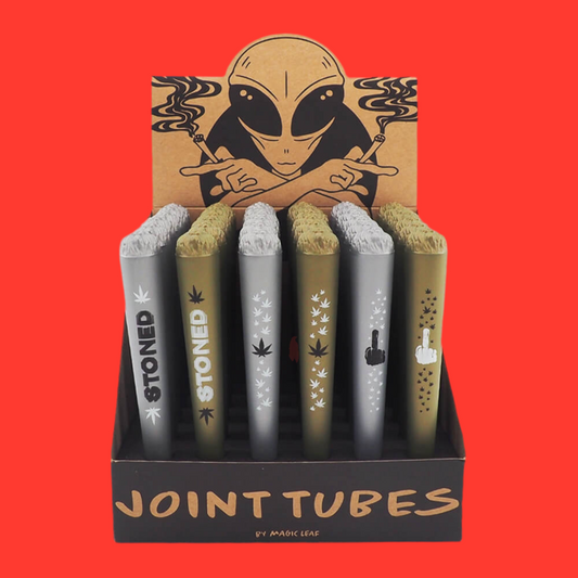 Joint Holder, silver, gold, weed storage, doob tube, storage tubes