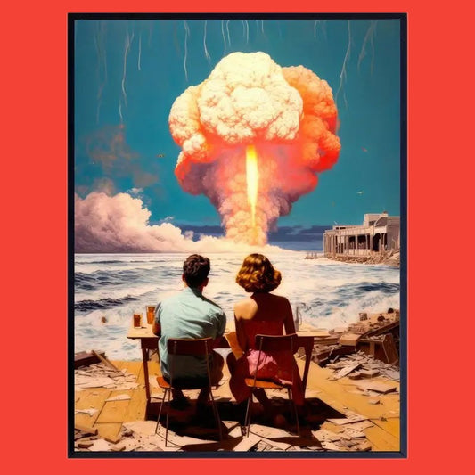 30 x 42cm unframed canvas art