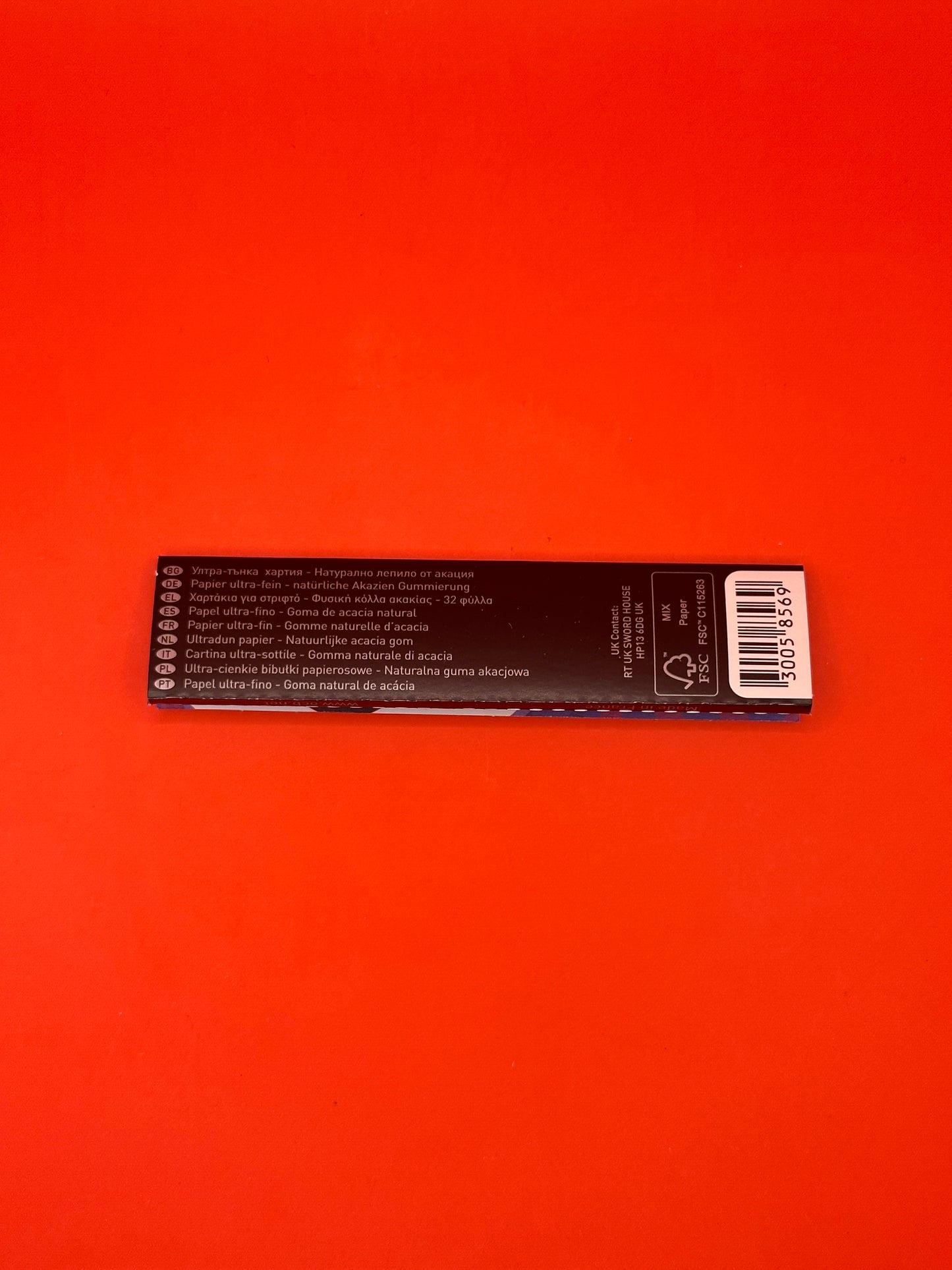 Ultra thin, 32 leaves per pack