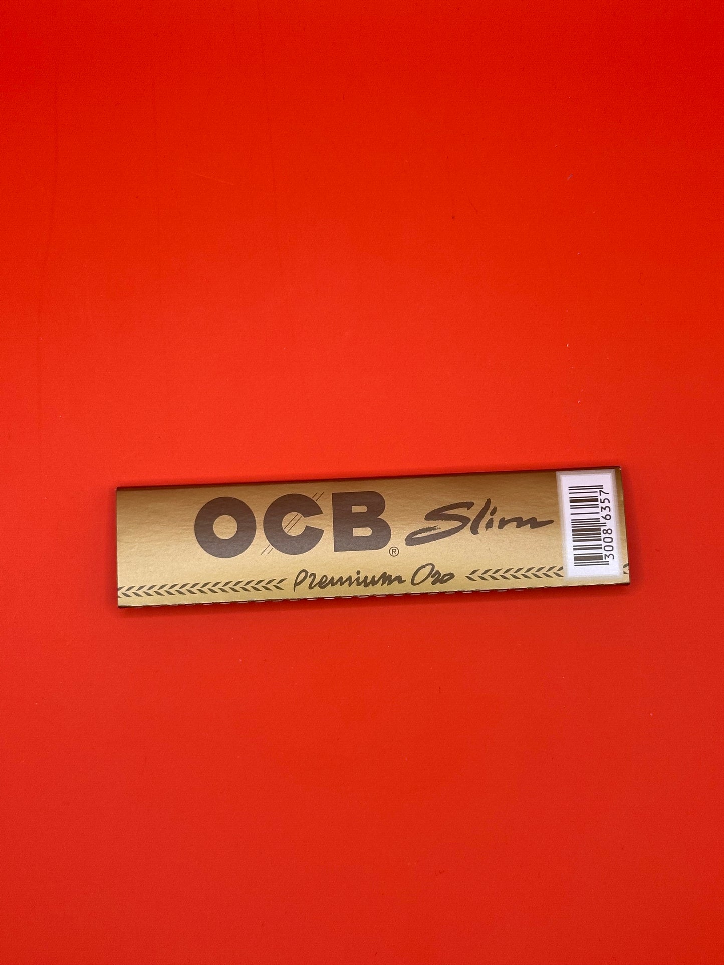 OCB Gold King Size Slim Arabic Natural Gum Premium Rolling Papers