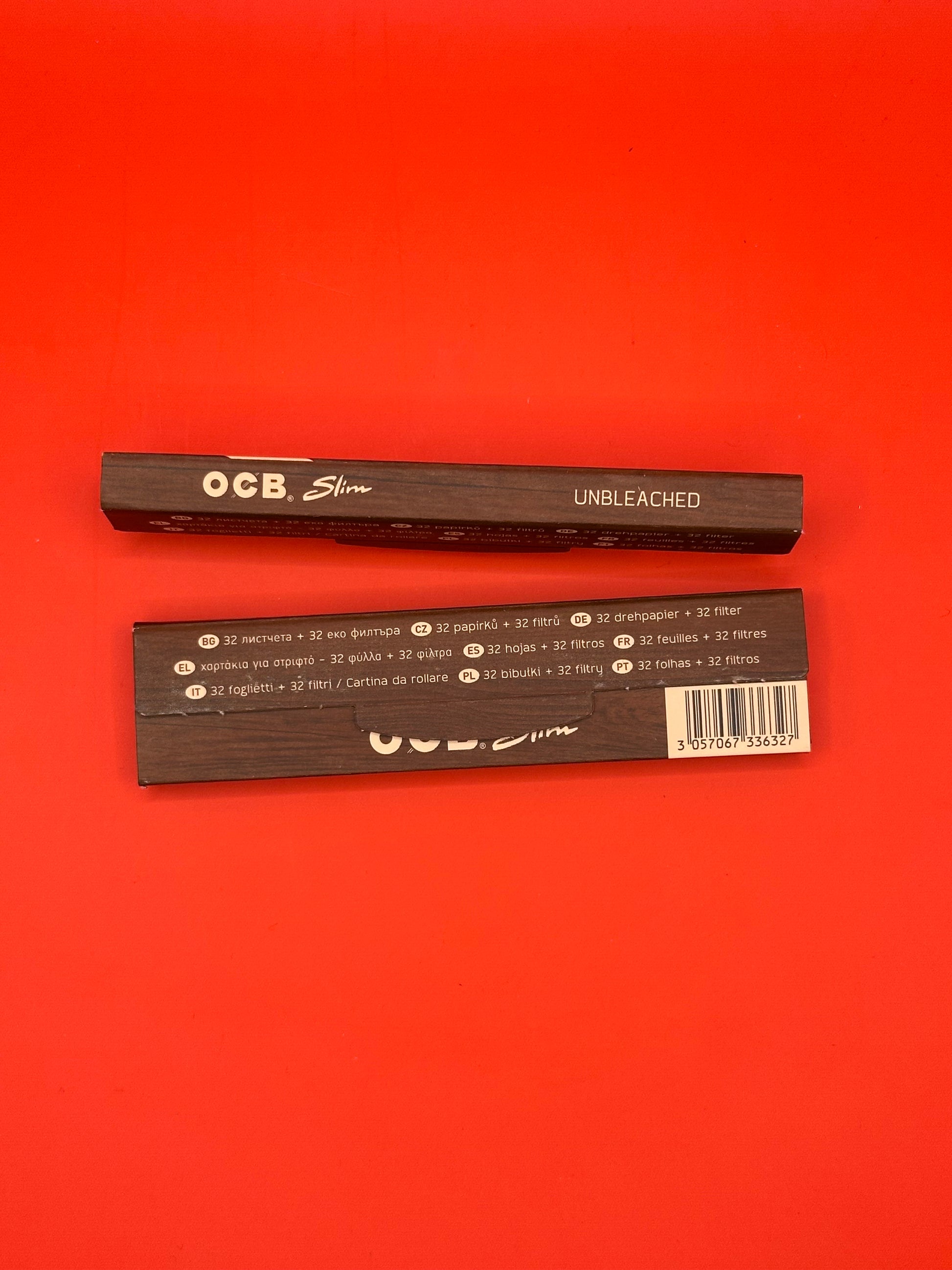 OCB Virgin Papers & Tips Unbleached, Vegan & GMO-Free