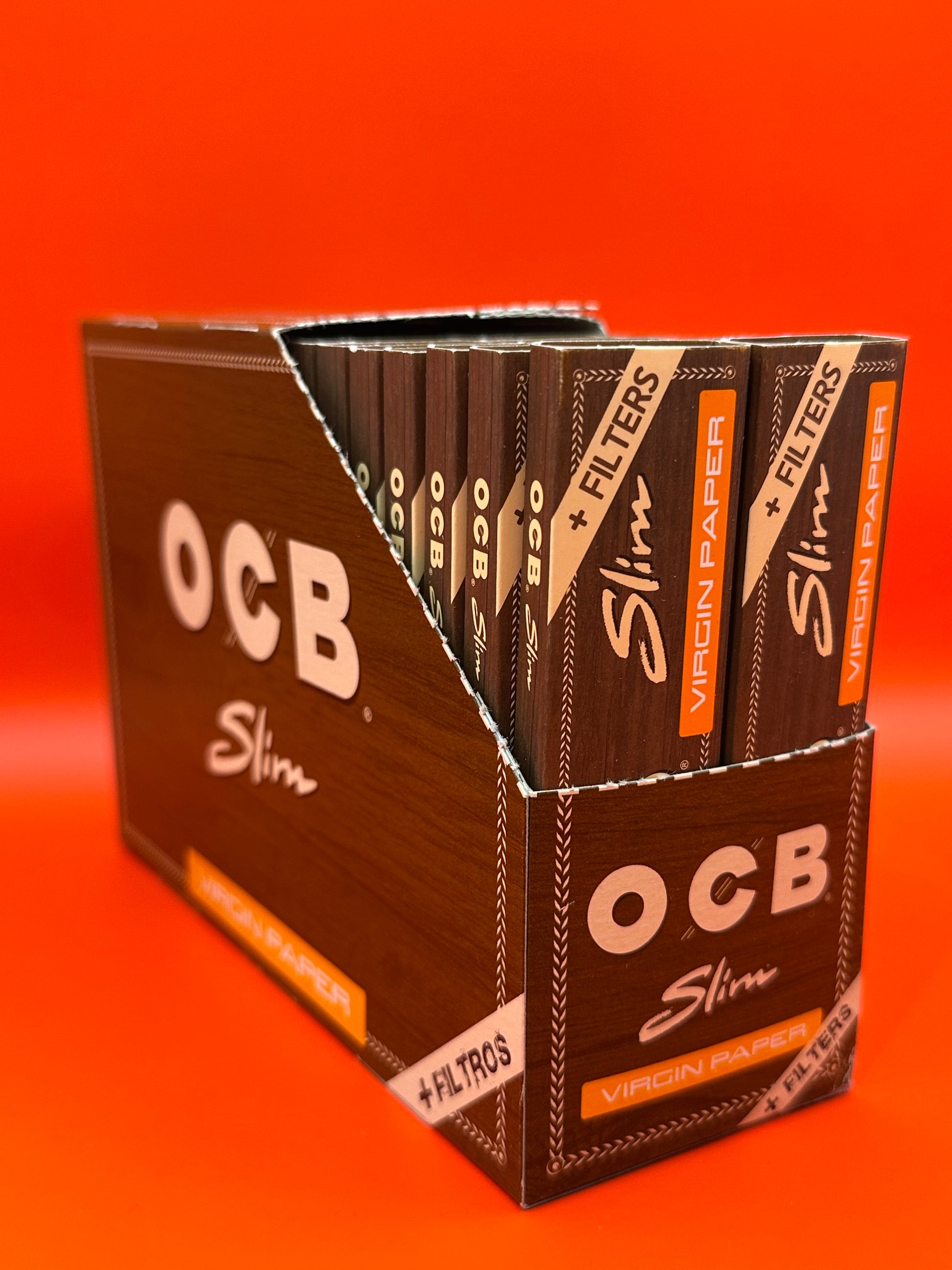 OCB Virgin Papers & Tips Unbleached, Vegan & GMO-Free