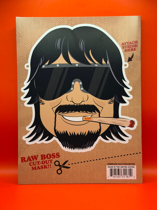 The RAW Adult Stoner Activity Book is a limited edition collectible made for RAW fans who want something fun, different, and full of personality. It is packed with classic activity book features, including stoner-themed stickers, mazes, quizzes, colouring in pages, jokes, games, word searches, and word jumbles.