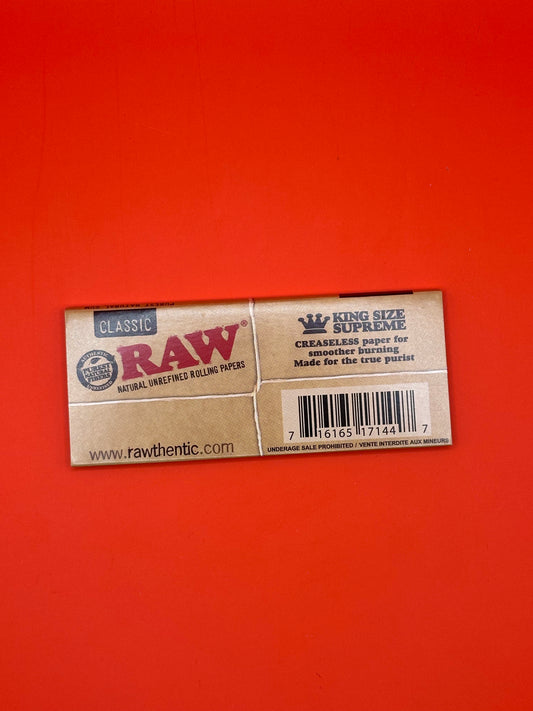 RAW Creaseless Rolling Papers