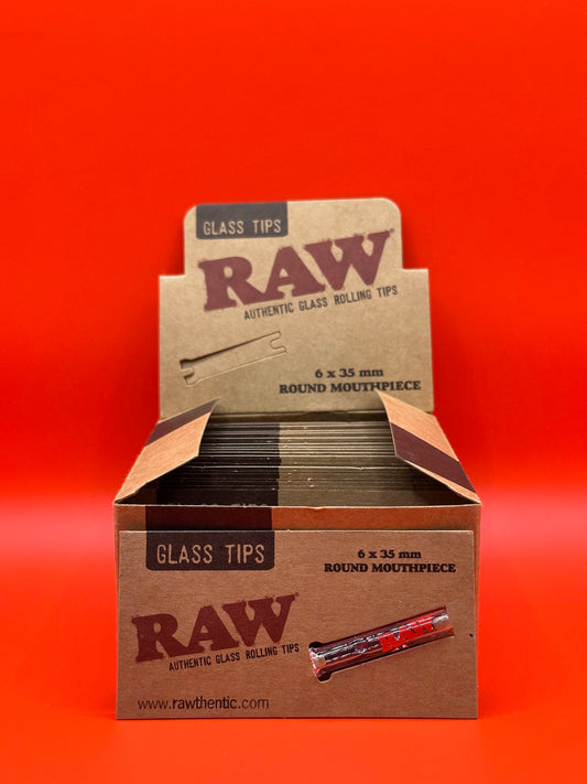 Reusable borosilicate glass tip, 6mm x 35mm