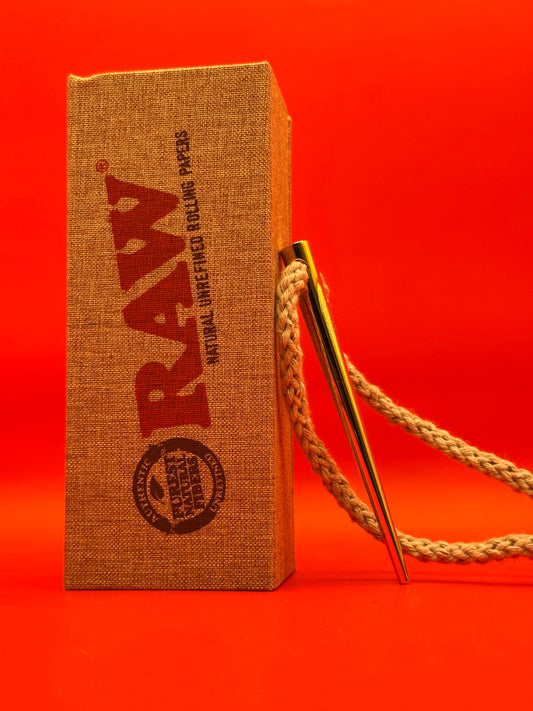 RAW Gold Poking Tool, Collectible Item, Metal construction