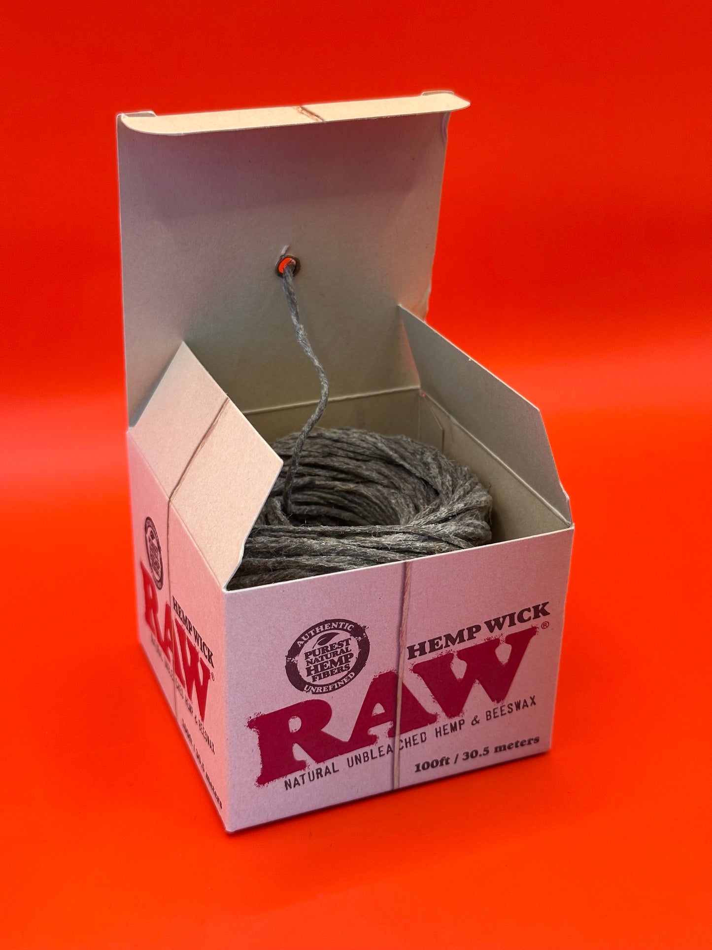 RAW Hemp Wick Ball - 30m/100ft