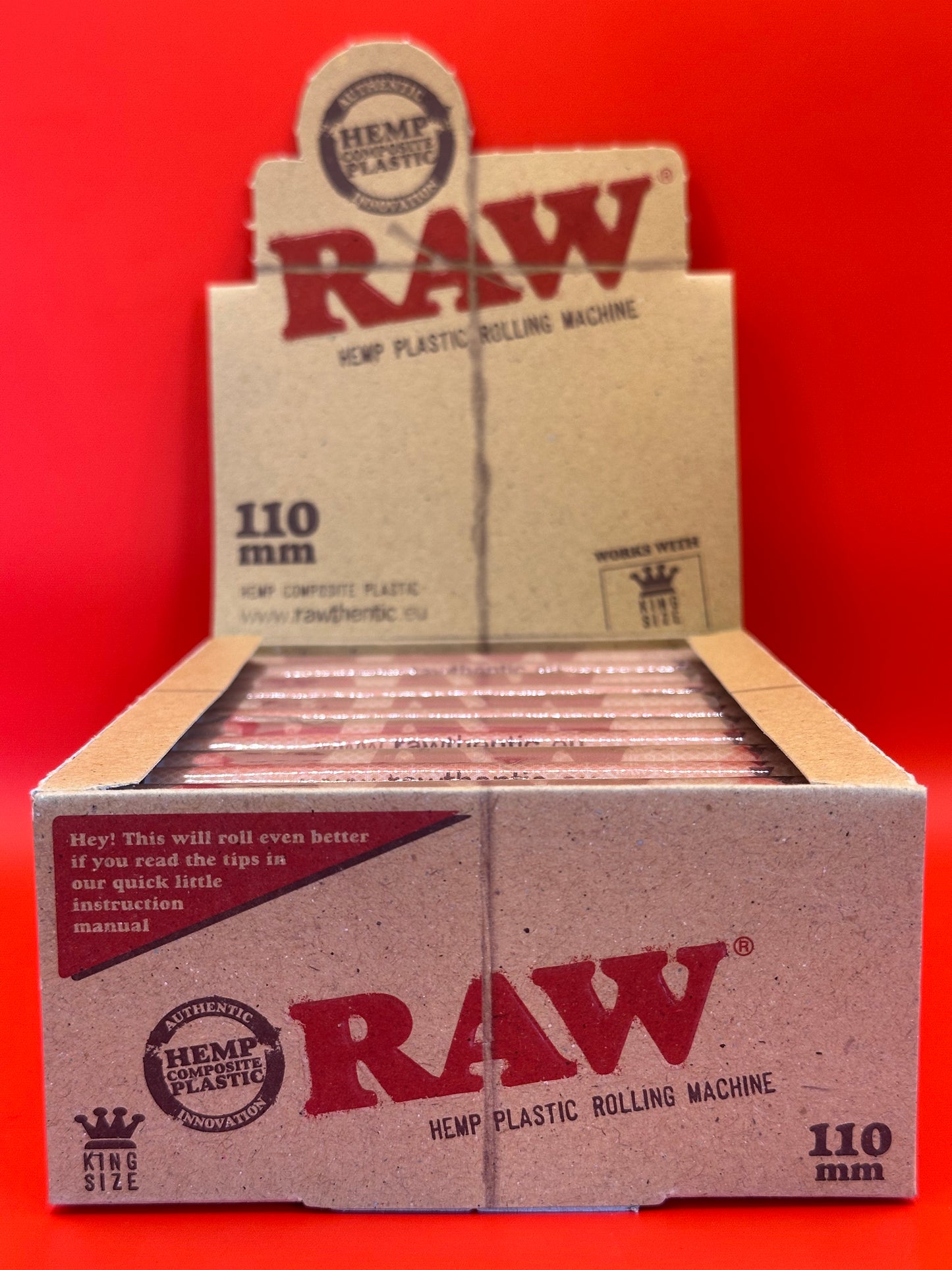 King size, hemp plastic, rolling aid, rolling machine