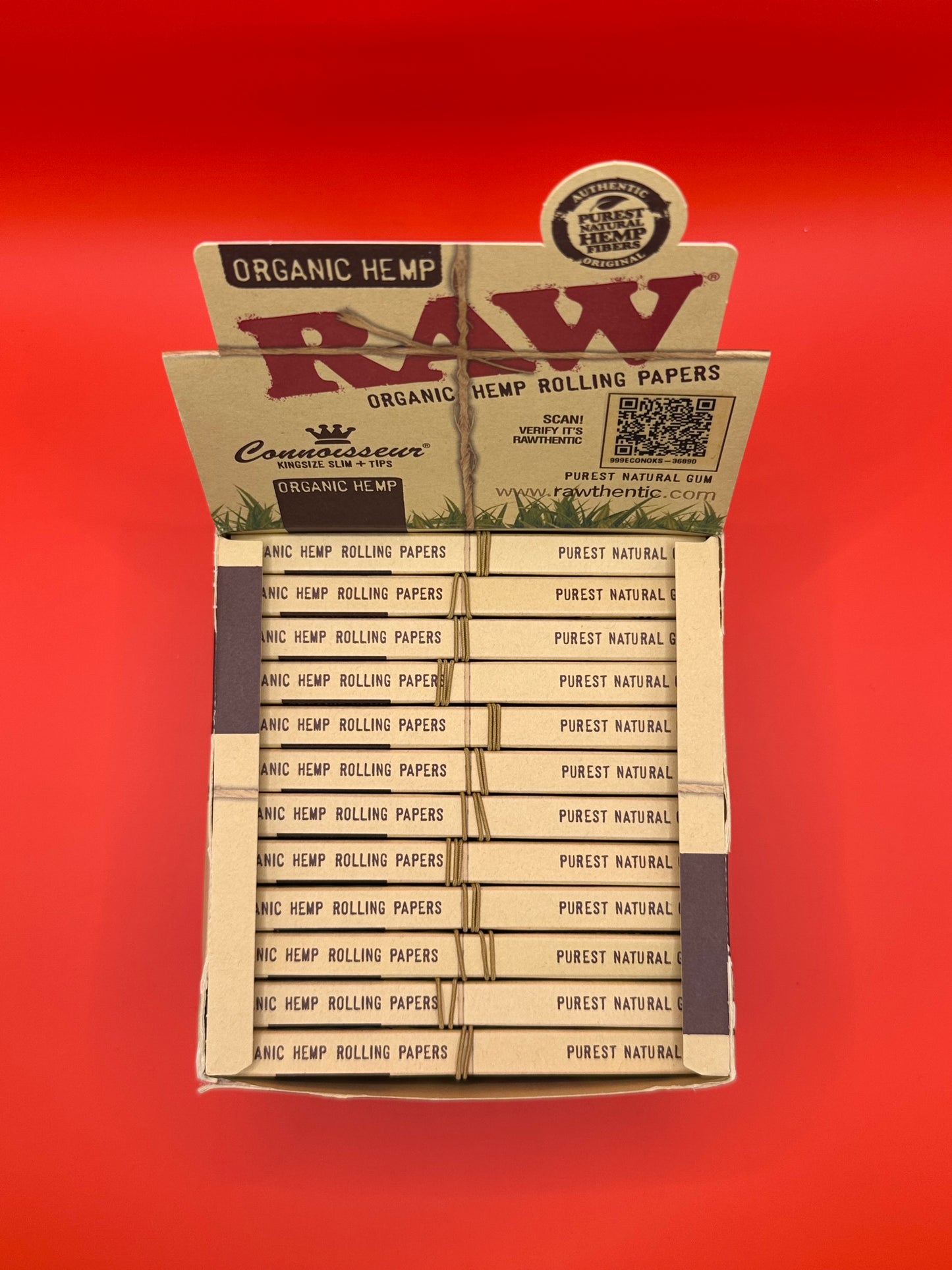 RAW Organic Hemp Rolling Papers + Tips