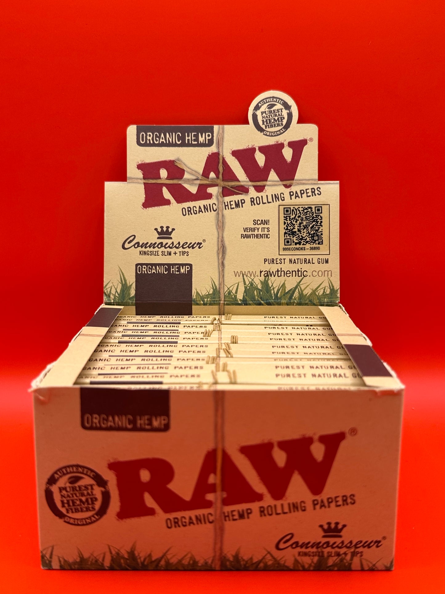 RAW Organic Hemp Rolling Papers + Tips