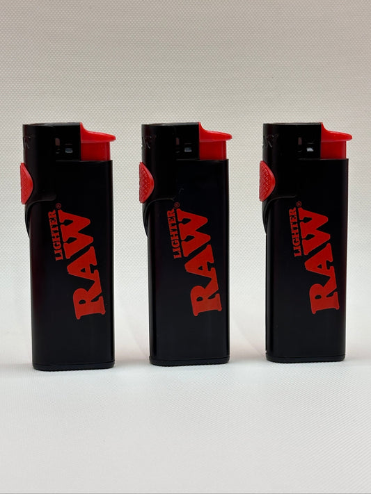 Electric ignition system – no flint, no chemical taste, Windproof design for reliable lighting anywhere, Adjustable extendable poker for easy packing, Durable refillable body with RAW branding
Matte black finish for a clean, minimalist look