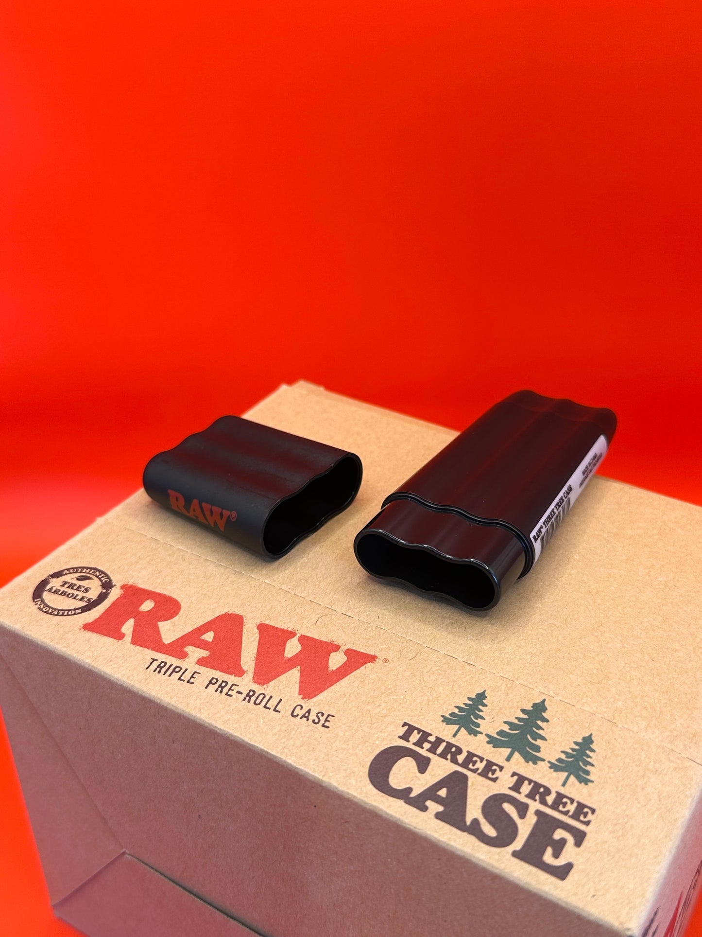 Triple Joint holder, joint storage, 12cm length, plastic, RAW