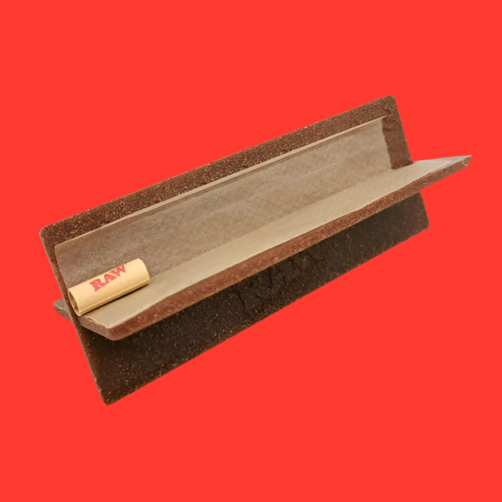 Rolling aid, rolling tool, Made from Bamboo powder mixed with PP plastic, Size 120mm (w) x 45mm (h) x 40mm (d)