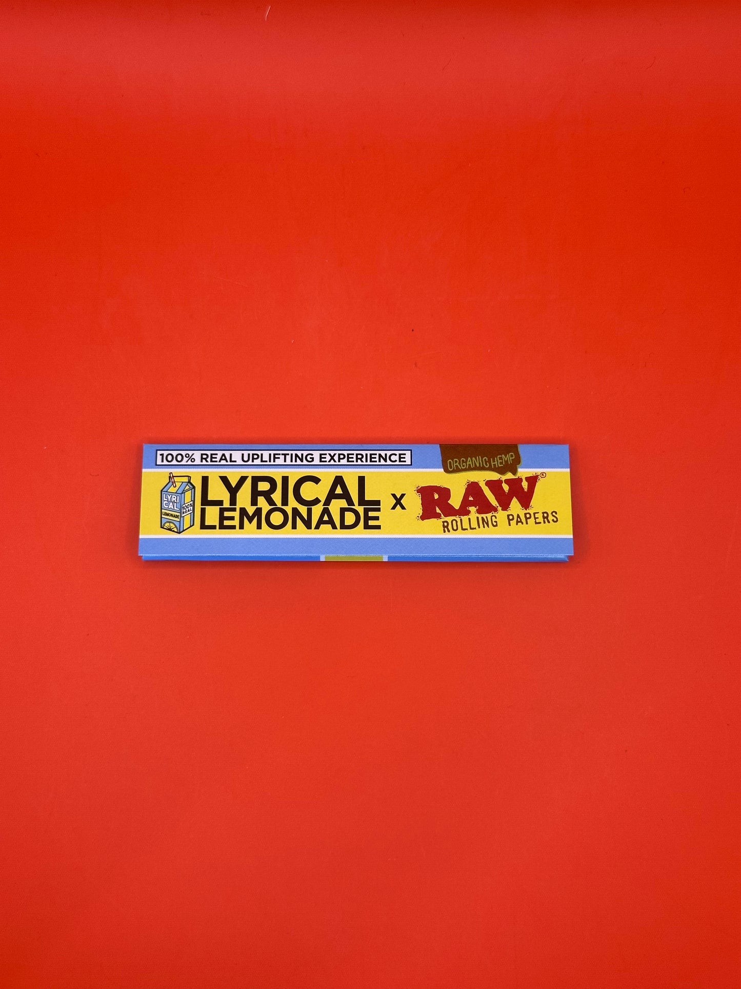 Raw, rolling papers, lyrical lemonade, limited edition, terpenes, lemon flavour, king size wide