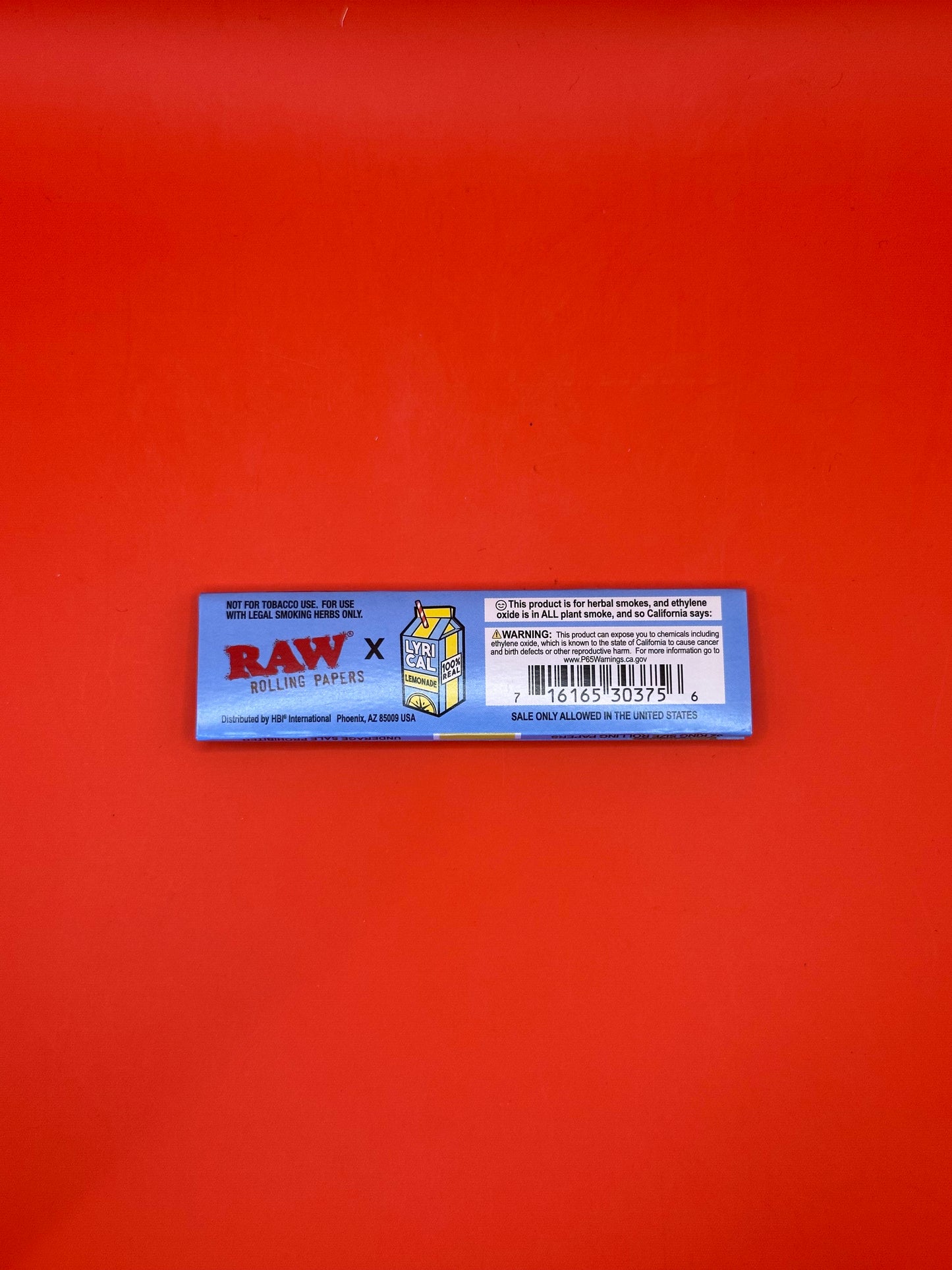 Raw, rolling papers, lyrical lemonade, limited edition, terpenes, lemon flavour, king size wide