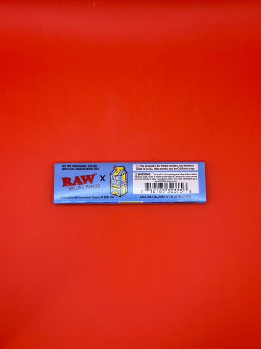 Raw, rolling papers, lyrical lemonade, limited edition, terpenes, lemon flavour, king size wide