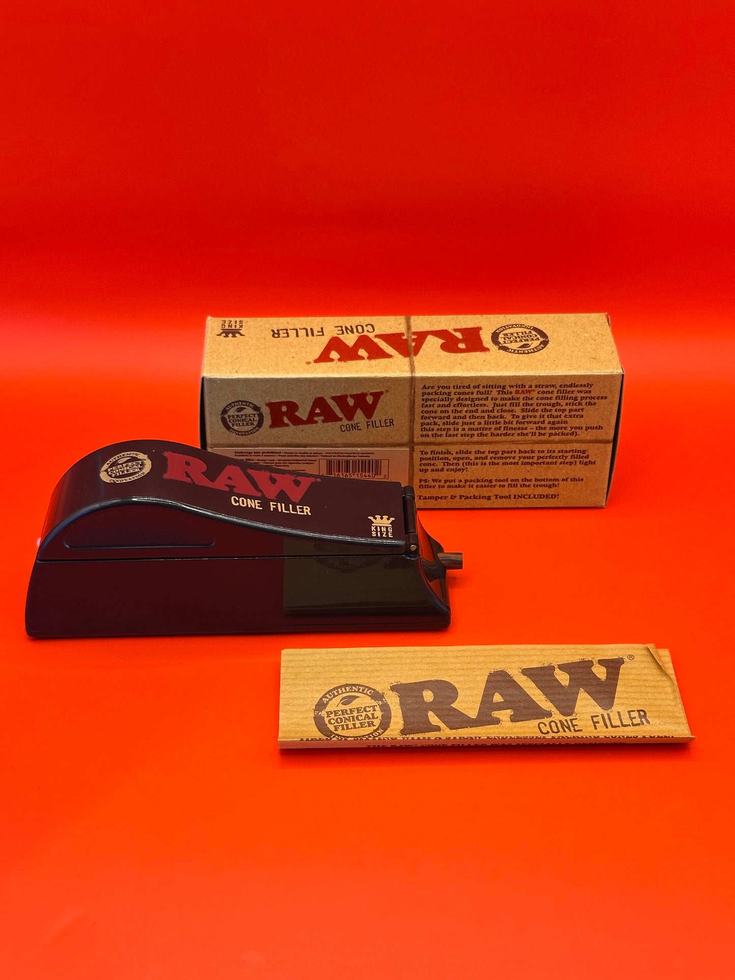 Raw rolling machine, rolling aid, cone filler