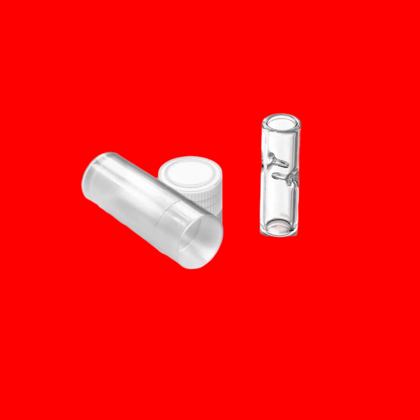 Reusable Cleanable Rounded Glass tip