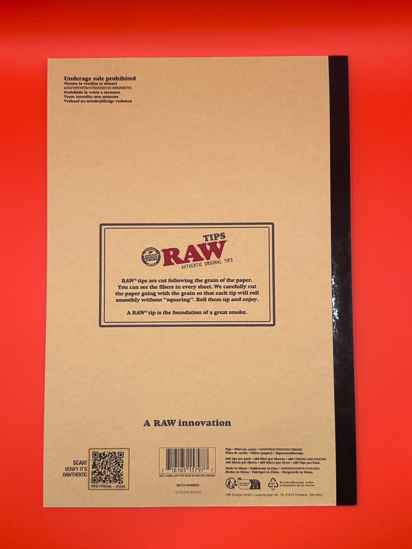 RAW Rawlbook Rolling Tips, filters