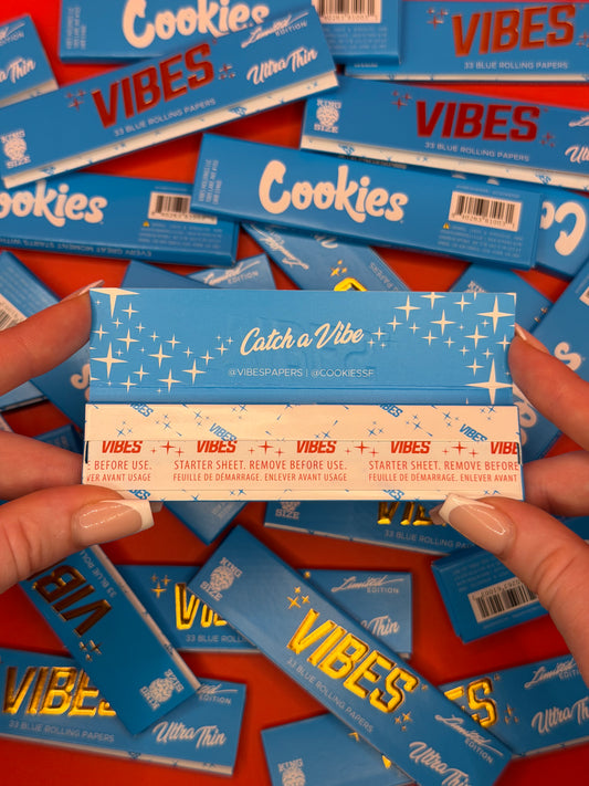 Limited Edition Rolling Papers, Cookies X VIBES collaboration