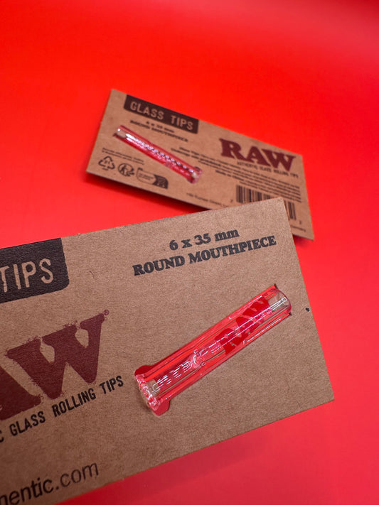 Reusable borosilicate glass tip, 6mm x 35mm