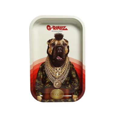 G.Rollz 'Fool' Medium Metal Rolling Tray