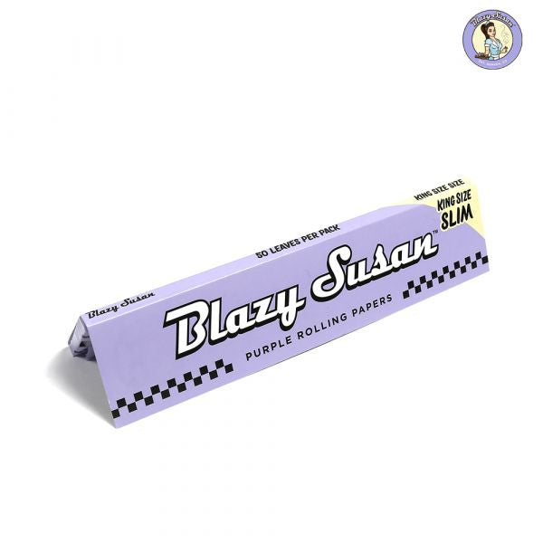 Blazy Susan King Size Slim Purple Rolling Papers