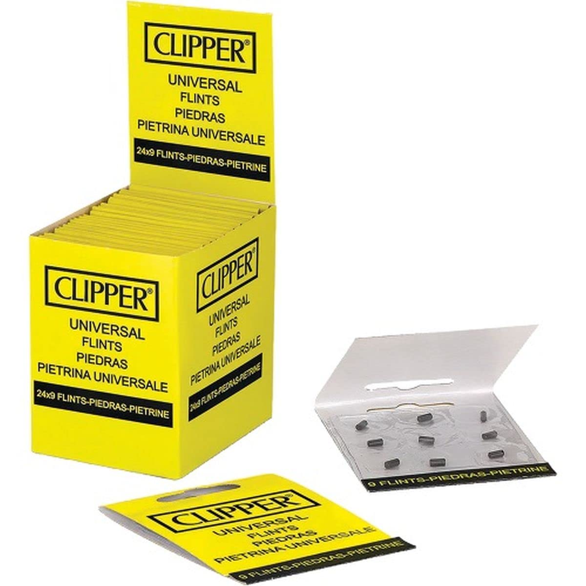 Clipper Universal Flints - 9 Pack