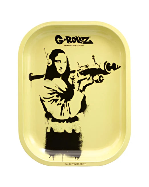 G.Rollz Banksy 'Mona' Rolling Tray