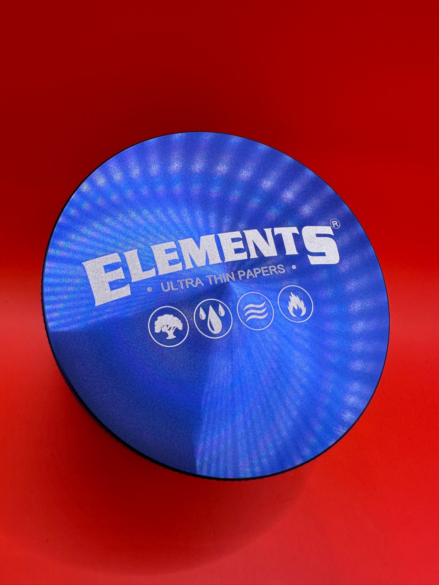 4 part large metal herb grinder by Elements