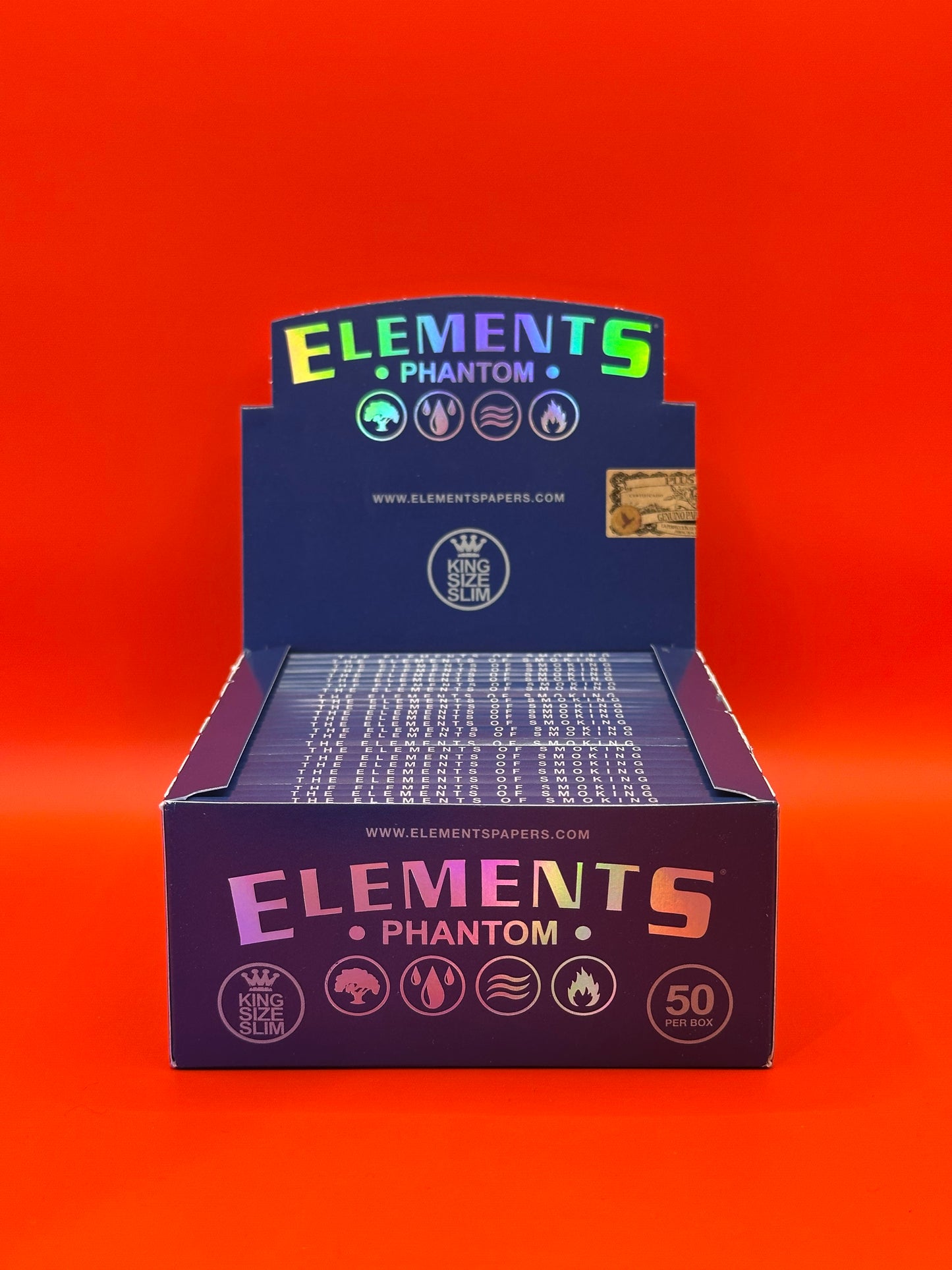 Elements rolling paper, ultra thin, king size slim