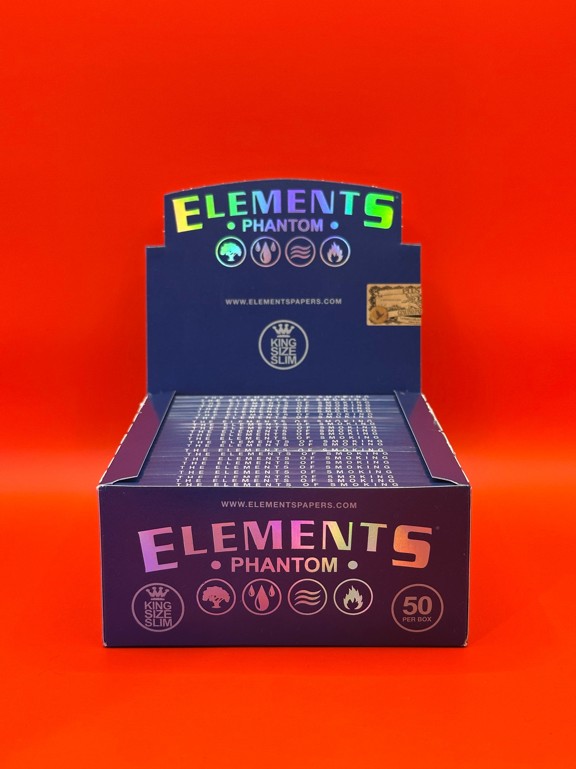 Elements rolling paper, ultra thin, king size slim