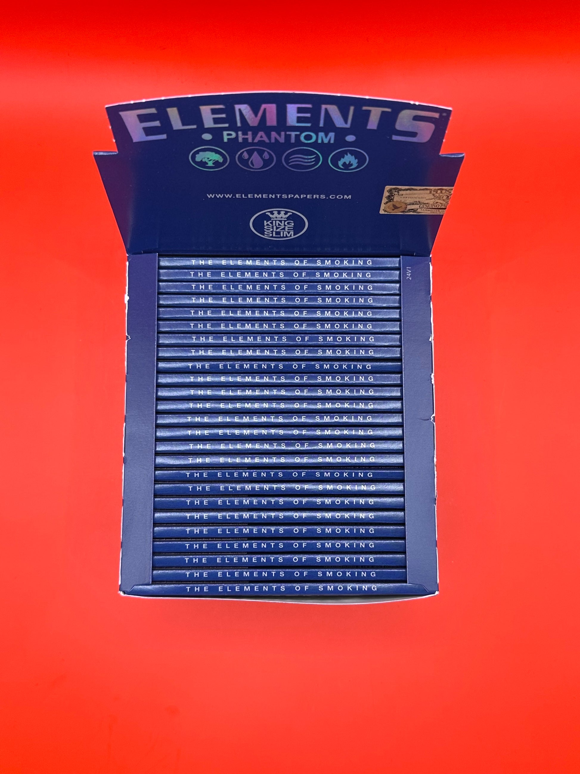 Elements rolling paper, ultra thin, king size slim