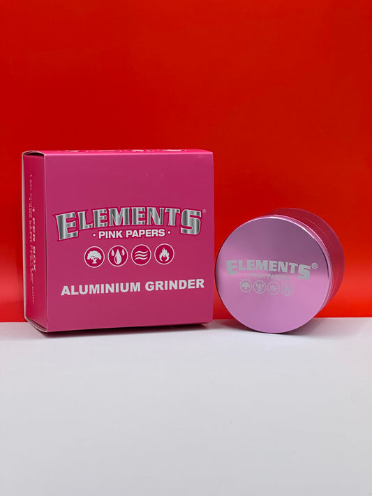 4 part large metal herb grinder by Elements