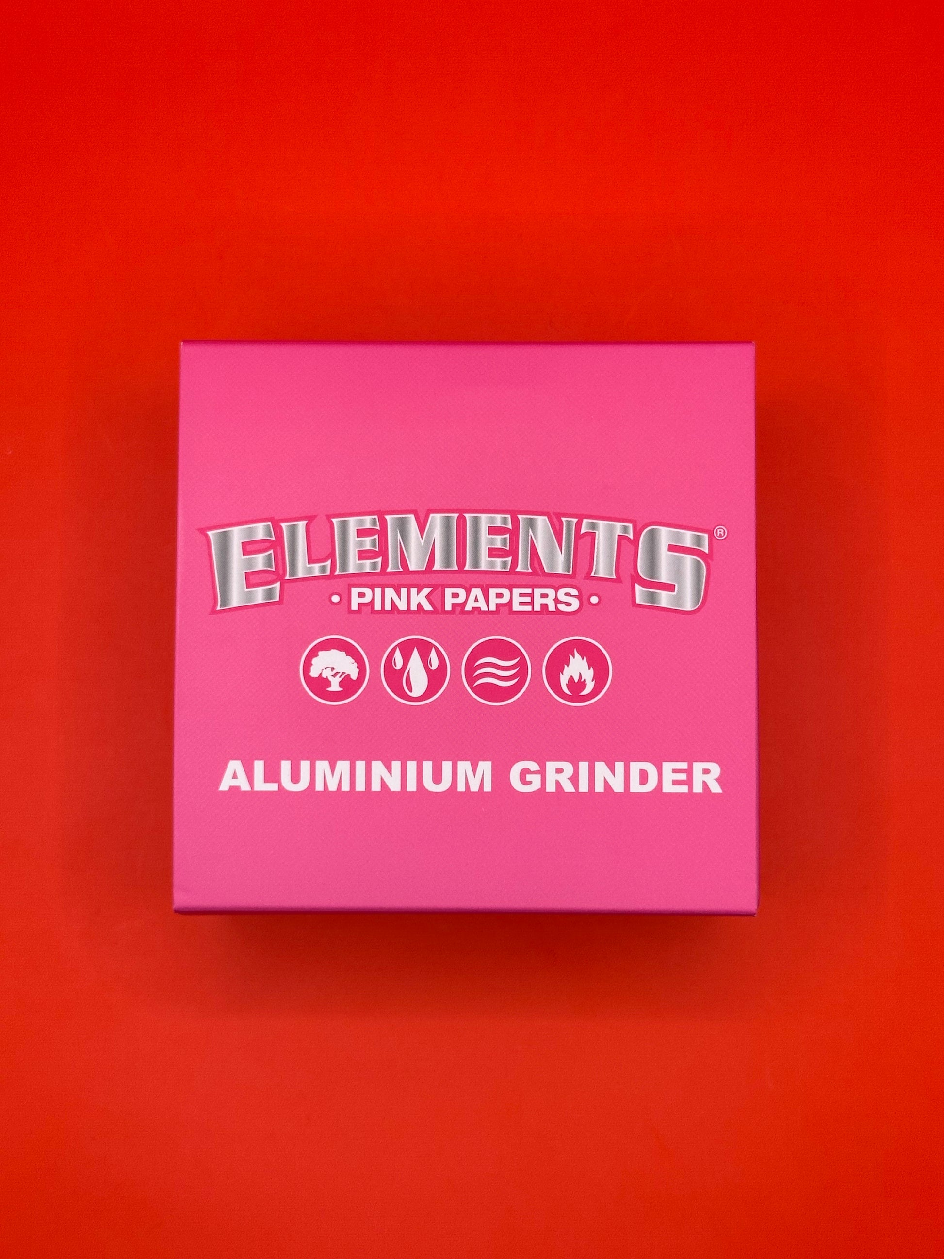 4 part large metal herb grinder by Elements