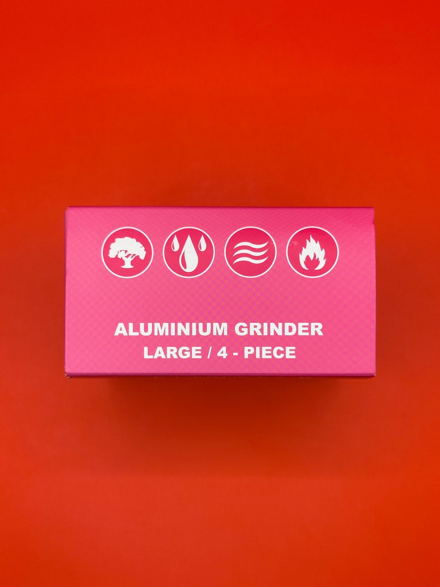 4 part large metal herb grinder by Elements