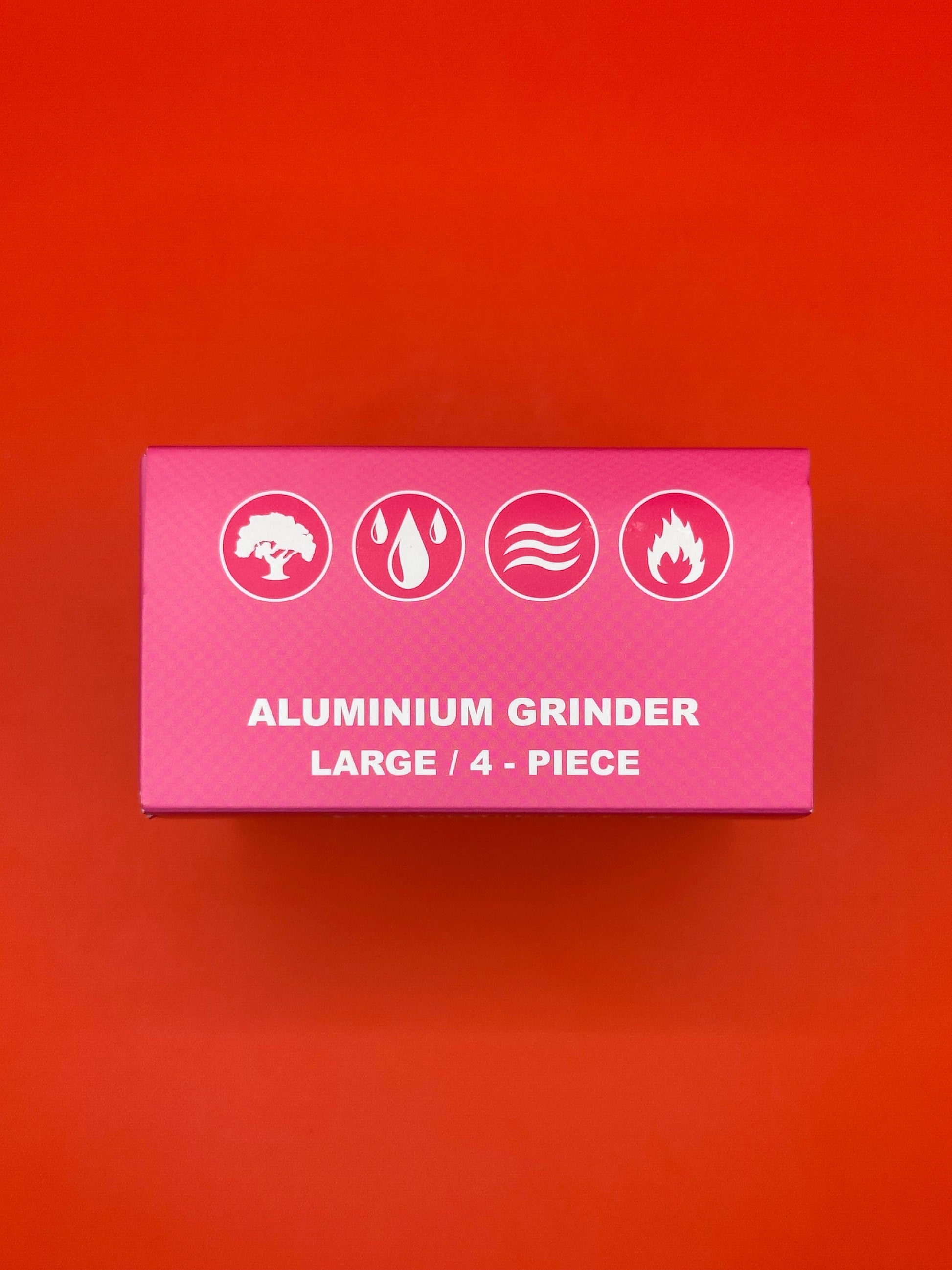 4 part large metal herb grinder by Elements