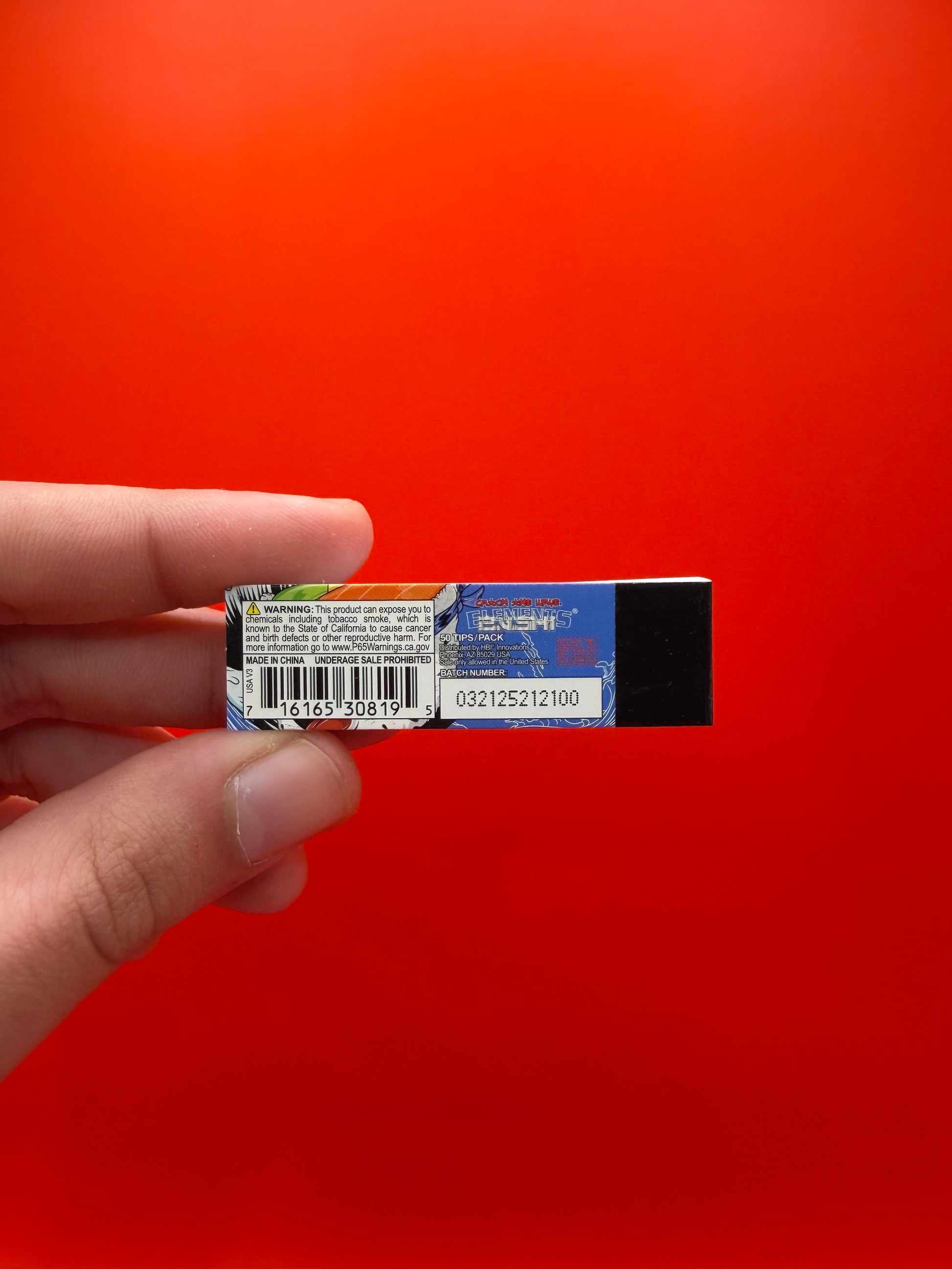 Elements X Zushi Rolling Tips, Filter Card. Smooth Grain Cut, Non-perforated, Priced per 1x individual pack, 50x tips per pack, LIMITED EDITION DROP. Shop Zushi Elements UK now.