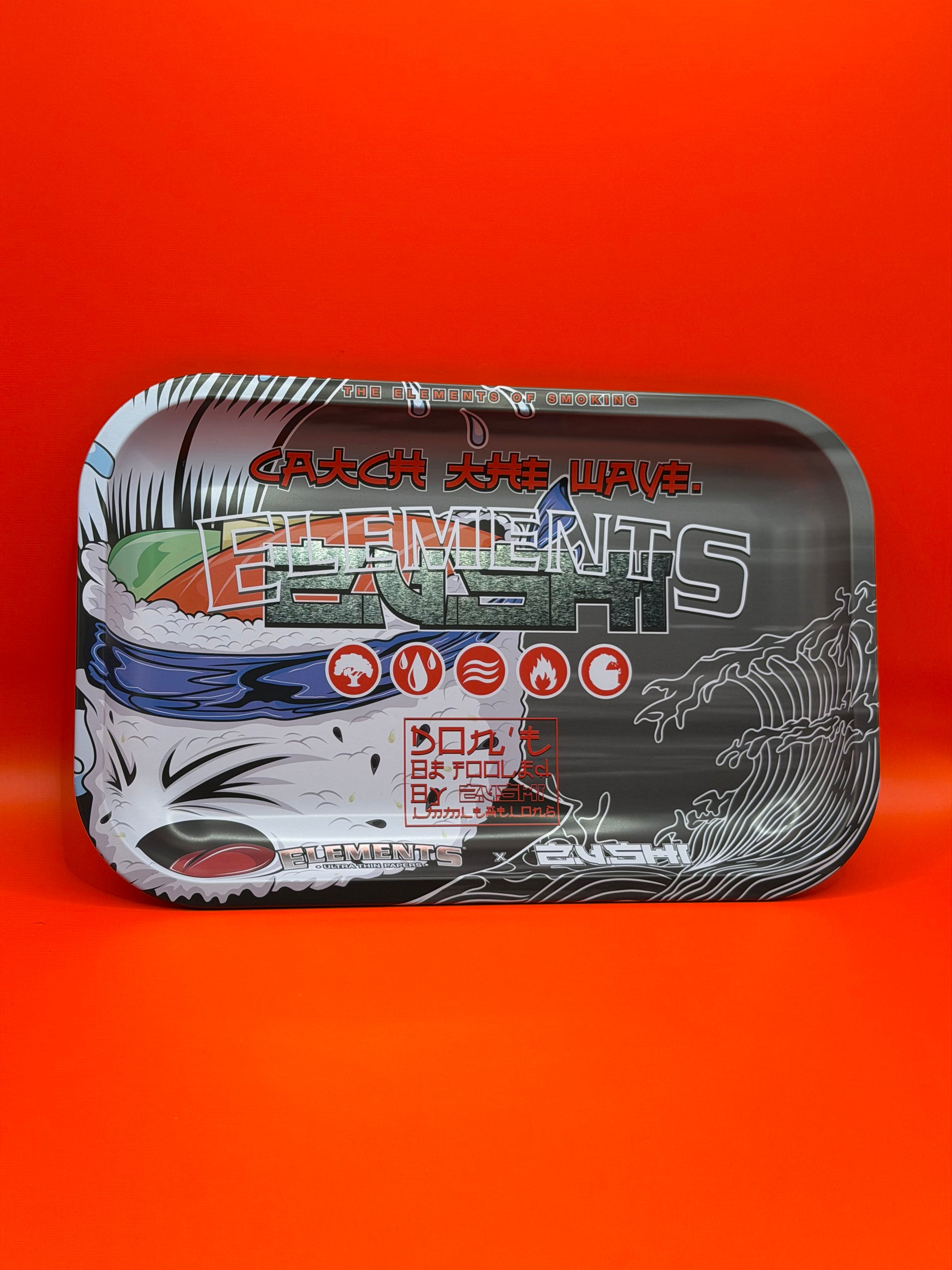 Exclusive Metal Rolling Tray by Elements X Zushi (The TenCo), size small