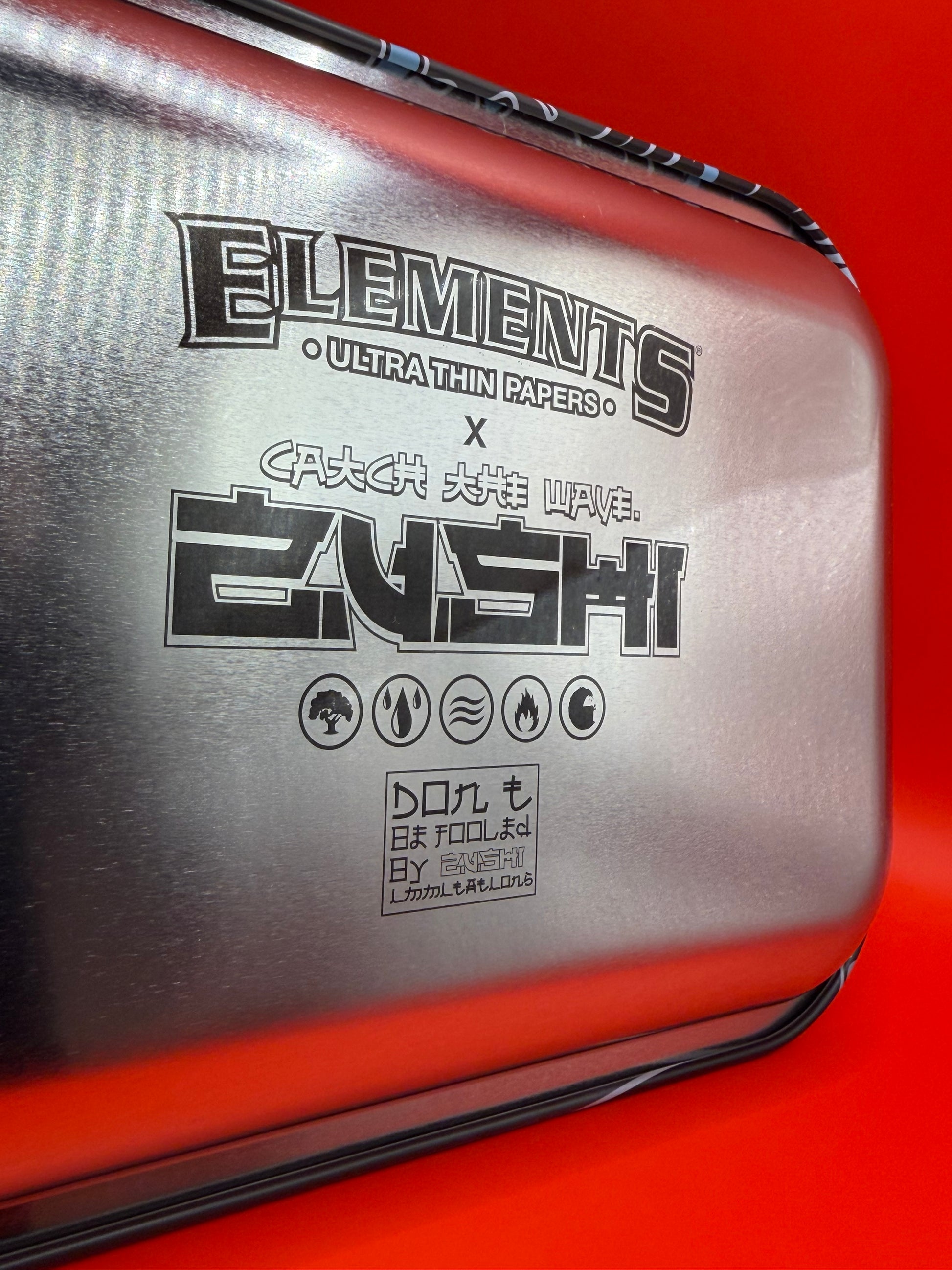 Exclusive Metal Rolling Tray by Elements X Zushi (The TenCo), size small