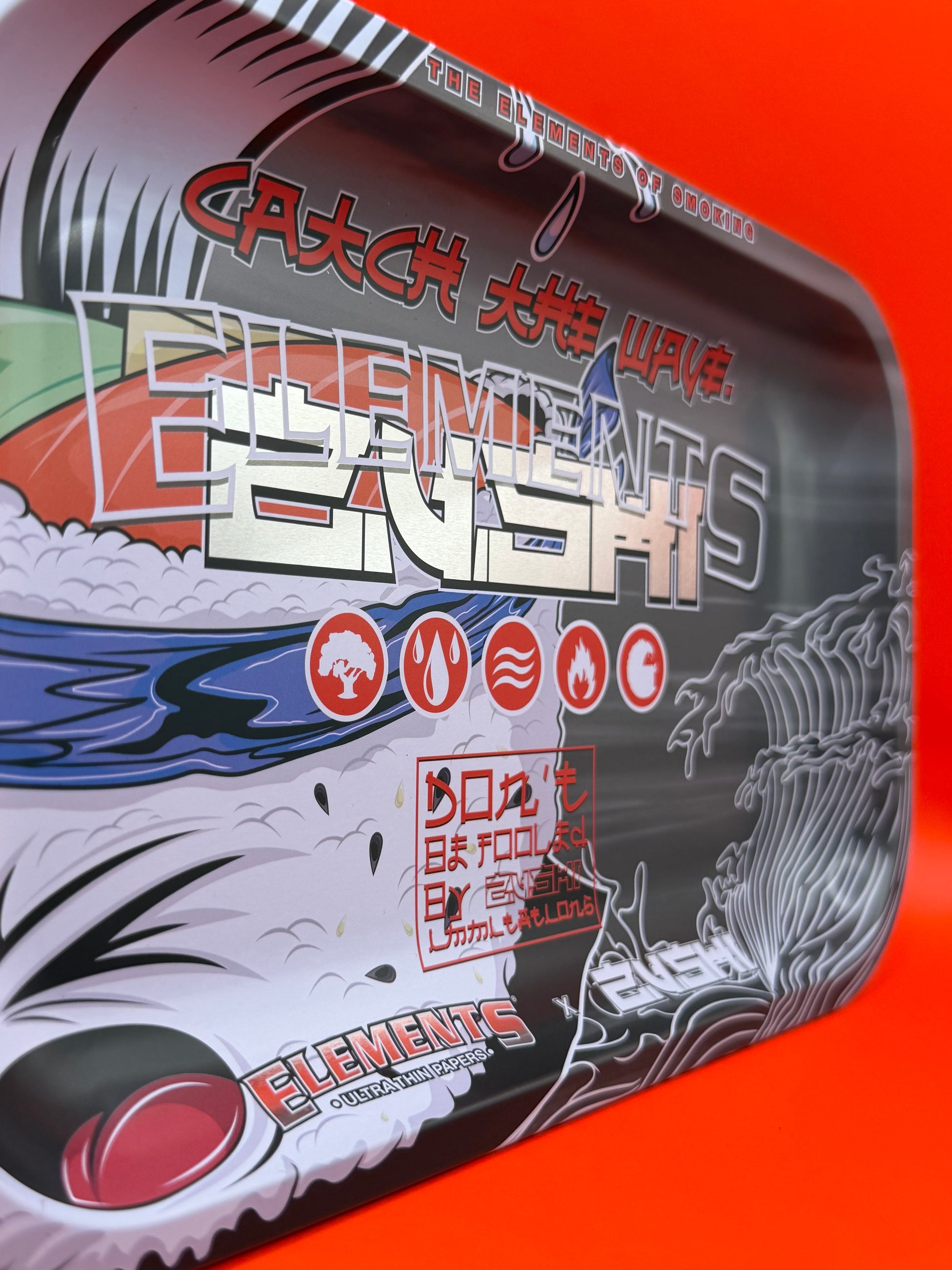 Exclusive Metal Rolling Tray by Elements X Zushi (The TenCo), size small