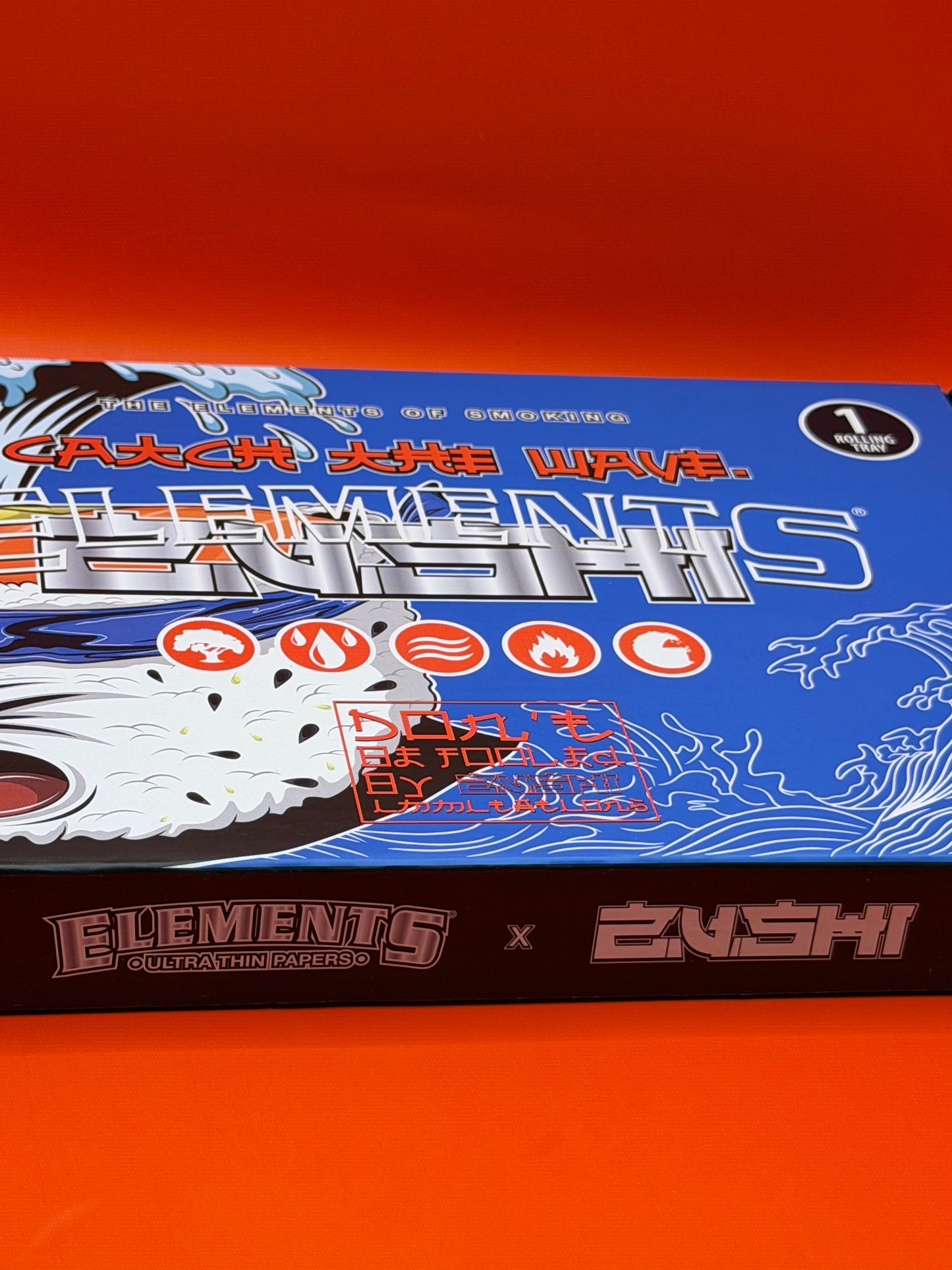 Exclusive Metal Rolling Tray by Elements X Zushi (The TenCo), size small